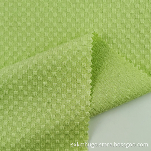 98%Polyester 2%Spandex Yarn-Dyed Jacquard Fabric for Dress